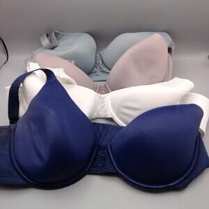 3 Vanity Fair Women Bra 38C 76380 Underwire 1 Bra 71380 No Wire